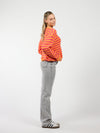 Vive Vest | Orange pink striped | Tall