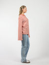 Nine Tee | Flared sleeve | Striped white orange | Tall