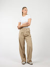 Mae Trousers | Beige | Tall