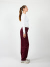 Billie Balloon Jeans | Bordeaux | Stretch | Tall
