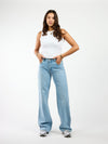 Lulu | Wide Leg Jeans | Blue | Tall