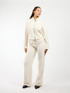 Kate | Wide leg trousers | Cream | Tall