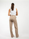 Kate | Wide leg trousers | Taupe | Tall