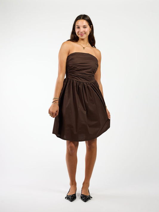 Donna Dress | Dark brown | Tall