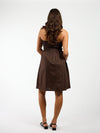 Donna Dress | Dark brown | Tall