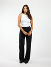 Marley | Wide leg trousers | Black | Tall
