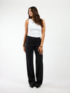 Marley | Wide leg trousers | Black | Tall