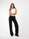 Marley | Wide leg trousers | Black | Tall