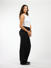 Marley | Wide leg trousers | Black | Tall