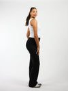 Mary | Flared pants | Tall | Zwart