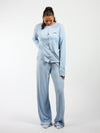 Nora pyjama top | Co-ord set | Blue | Tall