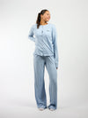 Nora pyjama top | Co-ord set | Blue | Tall