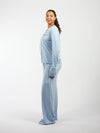 Nora pyjama top | Co-ord set | Blue | Tall
