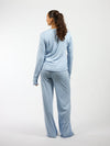 Nora pyjama top | Co-ord set | Blue | Tall