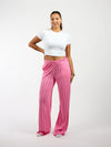 Nora pajama pants | Co-ord set | Pink striped | Tall