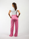 Nora pajama pants | Co-ord set | Pink striped | Tall