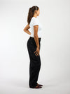 Zoey Barrel Jeans | Mid-waist | Black | Stretch | Tall