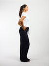 Riley Relaxed Jeans | Drawstring | Navy | Tall