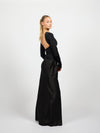 Sammy Satin Skirt | Black | Tall