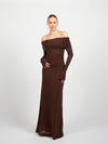 Rosie Dress | Brown | Tall