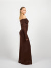 Rosie Dress | Brown | Tall