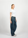 Gigi | Baggy Balloon Jeans | Ocean blue | Stretch | Tall