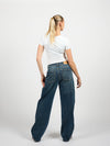 Gigi | Baggy Balloon Jeans | Ocean blue | Stretch | Tall