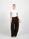 Loulou pants | Brown | Tall