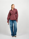 Millie blouse | Red checked | Tall
