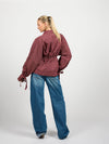 Millie blouse | Red checked | Tall