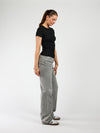Liza short-sleeve top | Black | Tall