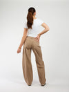 Zoey Barrel Jeans | Mid-waist | Mocha | Stretch | Tall