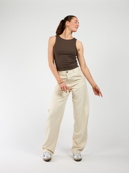 Bobby Balloon Trousers | Cream | Tall