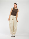 Bobby Balloon Trousers | Cream | Tall