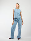 Lulu | Wide Leg Jeans | Blue | Tall