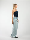 Alix | Balloon Jeans | Mid-waist | Light blue | Stretch | Tall