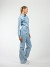 Zoë Denim Jumpsuit | Straight leg | Stretch | Blue | Tall
