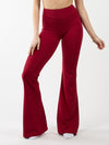 Flared leggings | Sport | Burgundy | Tall