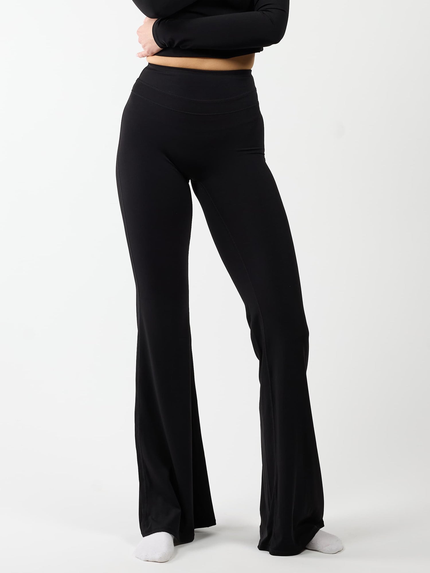 Flared Leggings | Sport | Black | Tall