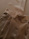 Gigi Satin pants | Tall | Brown