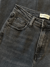 Grace Straight Leg Jeans | Dark grey | Stretch | Tall