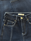 Iza | Super Wide Leg Jeans | Stretch | Dark Blue | Tall
