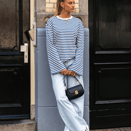 Jade Super Wide Leg Jeans | Mid-waist | Light blue | Tall