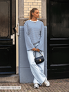 Jade Super Wide Leg Jeans | Mid-waist | Light blue | Tall