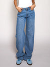 Jade Super Wide Leg Jeans | Mid waist | Dark blue | Tall