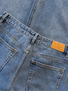 Jade Super Wide Leg Jeans | Mid waist | Dark blue | Tall