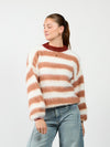Kaya Knit | Terracotta gestreept | Tall