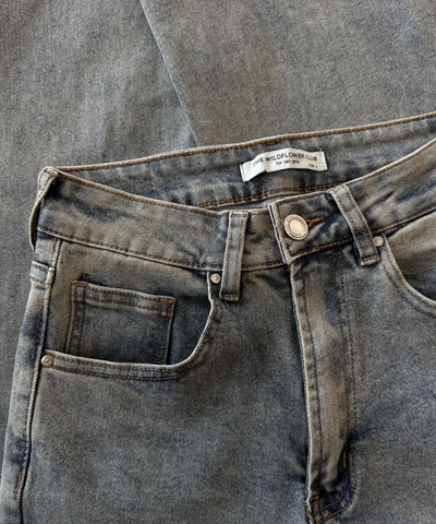 Livia Straight Leg Jeans | Washed Blue | Stretch | Tall