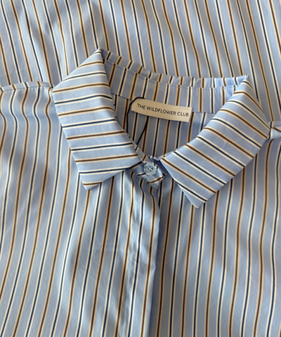 Liv blouse | Tall | Blue striped