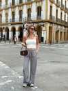 Lize pants | Light grey | Tall